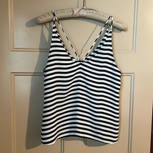 Fabrik striped strappy back tank
